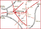 Anfahrt mit Rahmen